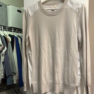 Beige Long Sleeve Sweater